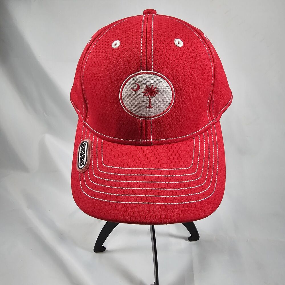 Myrtle Beach Red (Ahead) Golf Hat Wore Once, Nice Quality, UPF 30+
